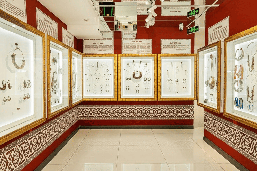 Diverse collection of jewelry from different ethnic groups